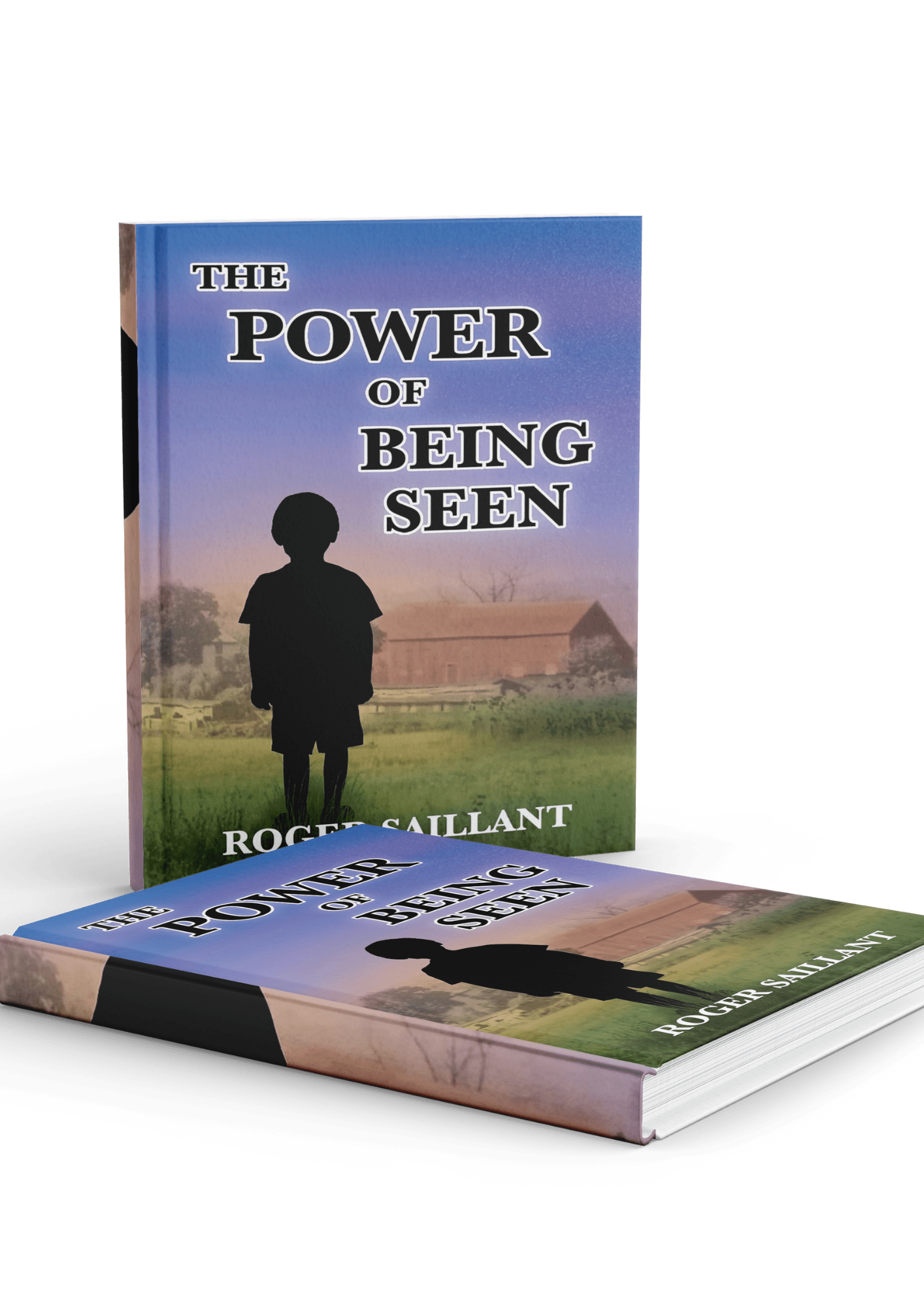 Book cover of "The Power of Being Seen," featuring a vibrant design that emphasizes visibility and self-acceptance themes.